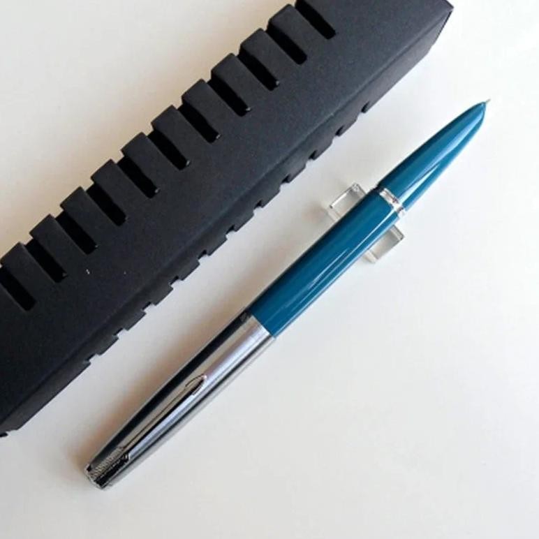 

Yongsheng 601 Multicolored Fountain Pen Steel Cap Vacumatic Large Iridium Ef/F Nib Resin Ink Pen Office School Stationery