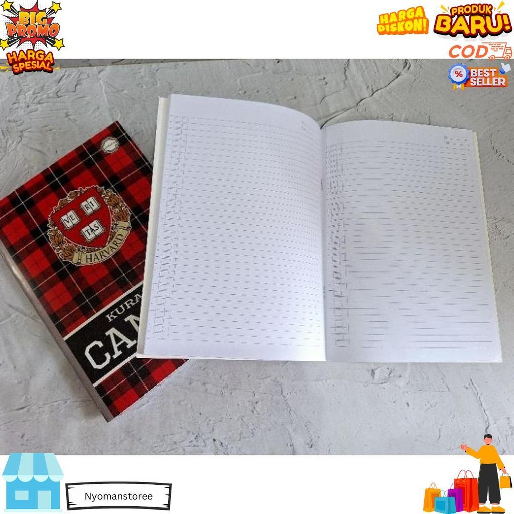 

(10 Pcs) Buku Tulis Campus Kuramas 50 Lembar D Promo 4.4