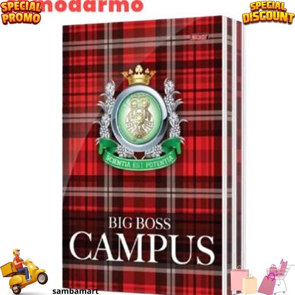 

Tbmo Pack Buku Tulis Eb 36 Campus Big Boss Isi 10Pcs - (20 Pack) - Ang D Terlaris