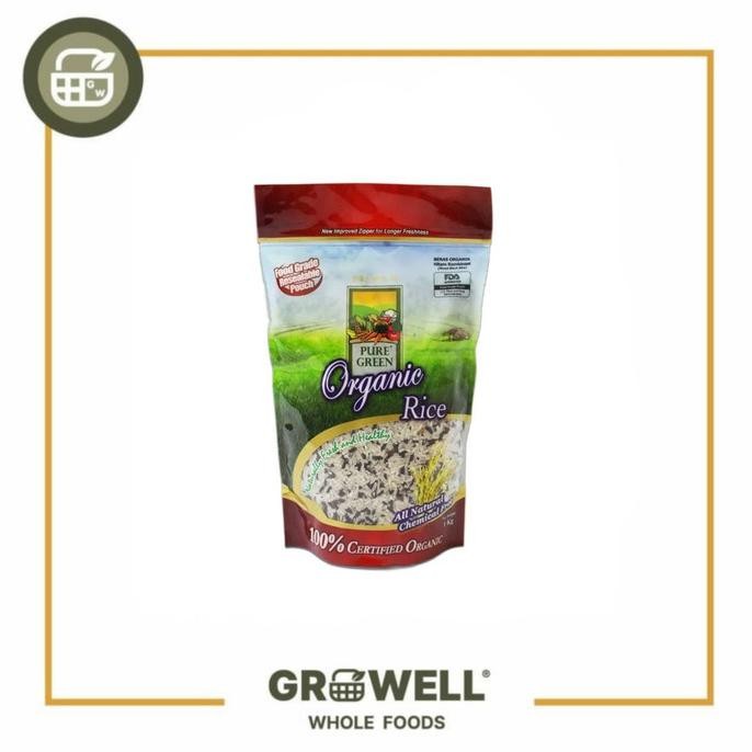 

Baru PURE GREEN BERAS ORGANIK HITAM KOMBINASI 1KG