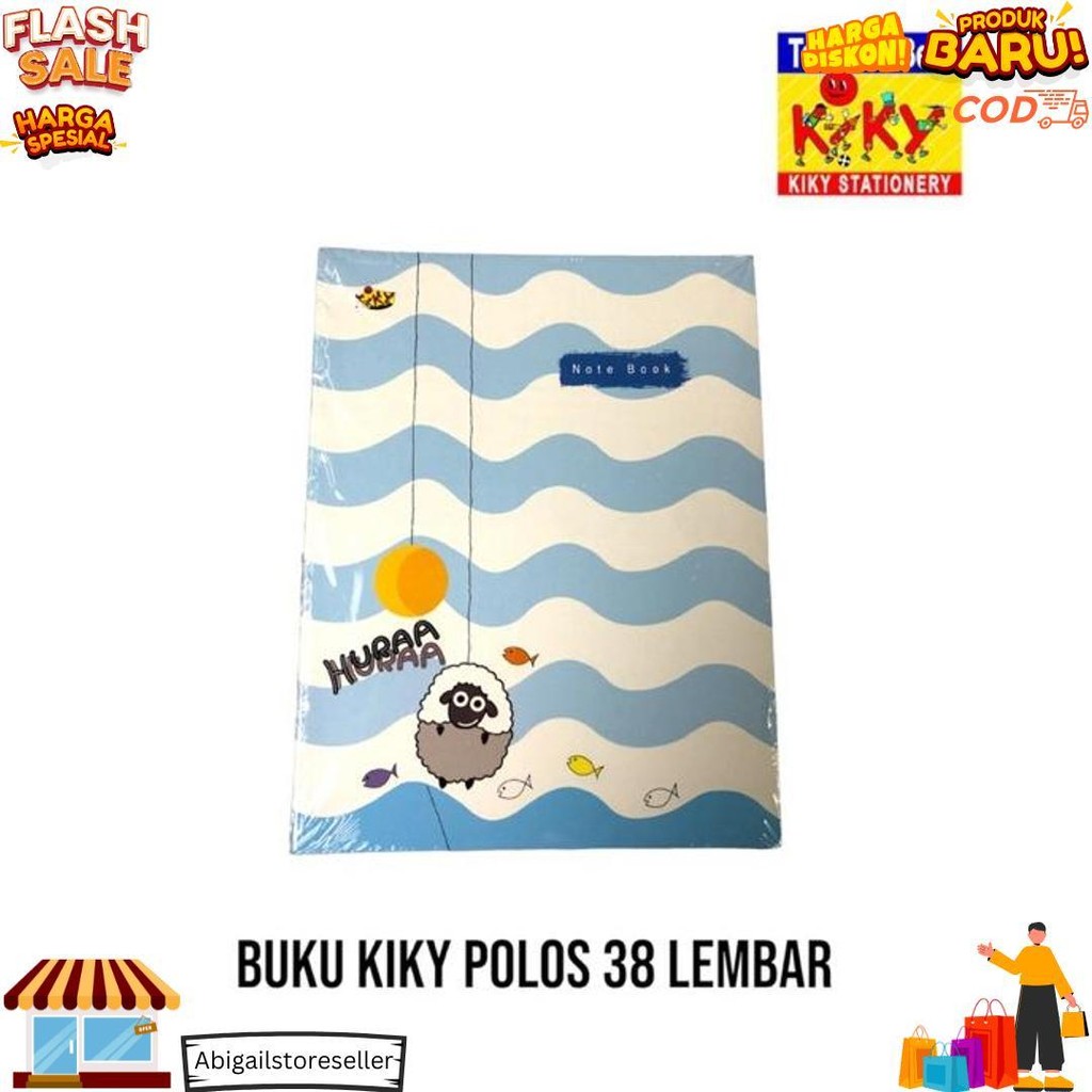 

Promo Buku Tulis 38 Lembar (Kiky,Okey,Sidu)-Shagb D Best Seller