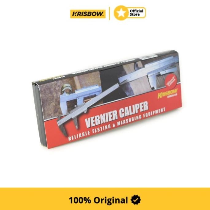 

Produk Baru!! Krisbow Jangka Sorong 150Mm X 6 Inci/ 0.05Mm (Depth B)