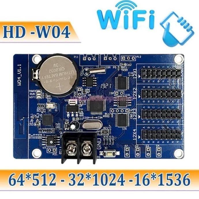 Controller Huidu HD-W04 Wifi Running Text P10