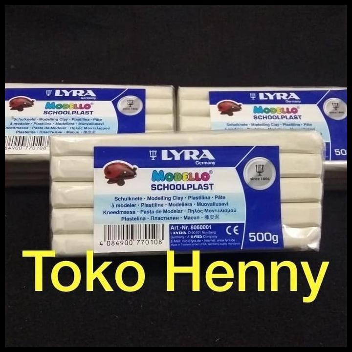 Lyra Clay Modelling 500 Gram / Plastisin Lilin Mainan Terlaris
