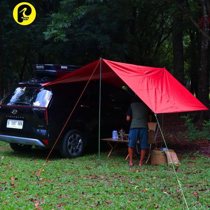PAKETAN KANOPI CAR Awning DIY Campervan Tenda Mobil Car Overlander Offroad palava adv