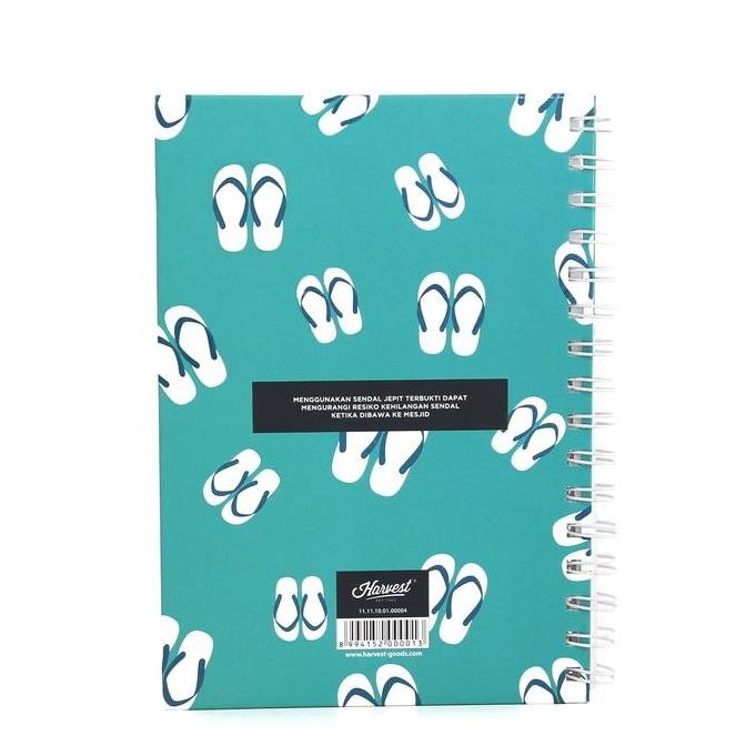 

Buku Catatan Notebook Harvest Indo Klasik Sendal Jepit LS