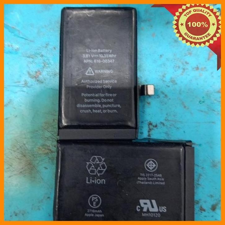 [AOR] BATRE IPHONE X BATERAI BATTERY IPHONE X ORIGINAL COPOTAN