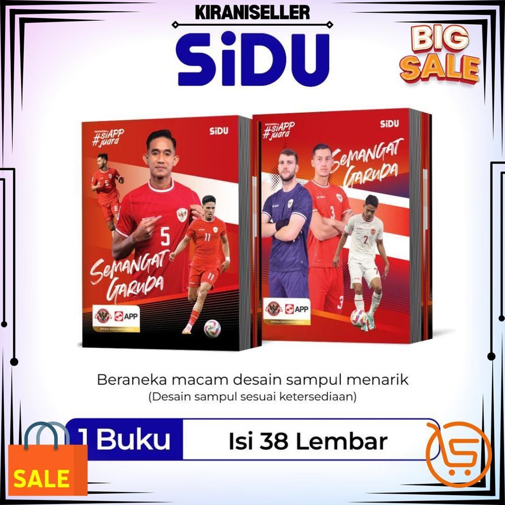 

Sidu Buku Tulis Timnas 38 Lembar - 10 Buku D Termurah