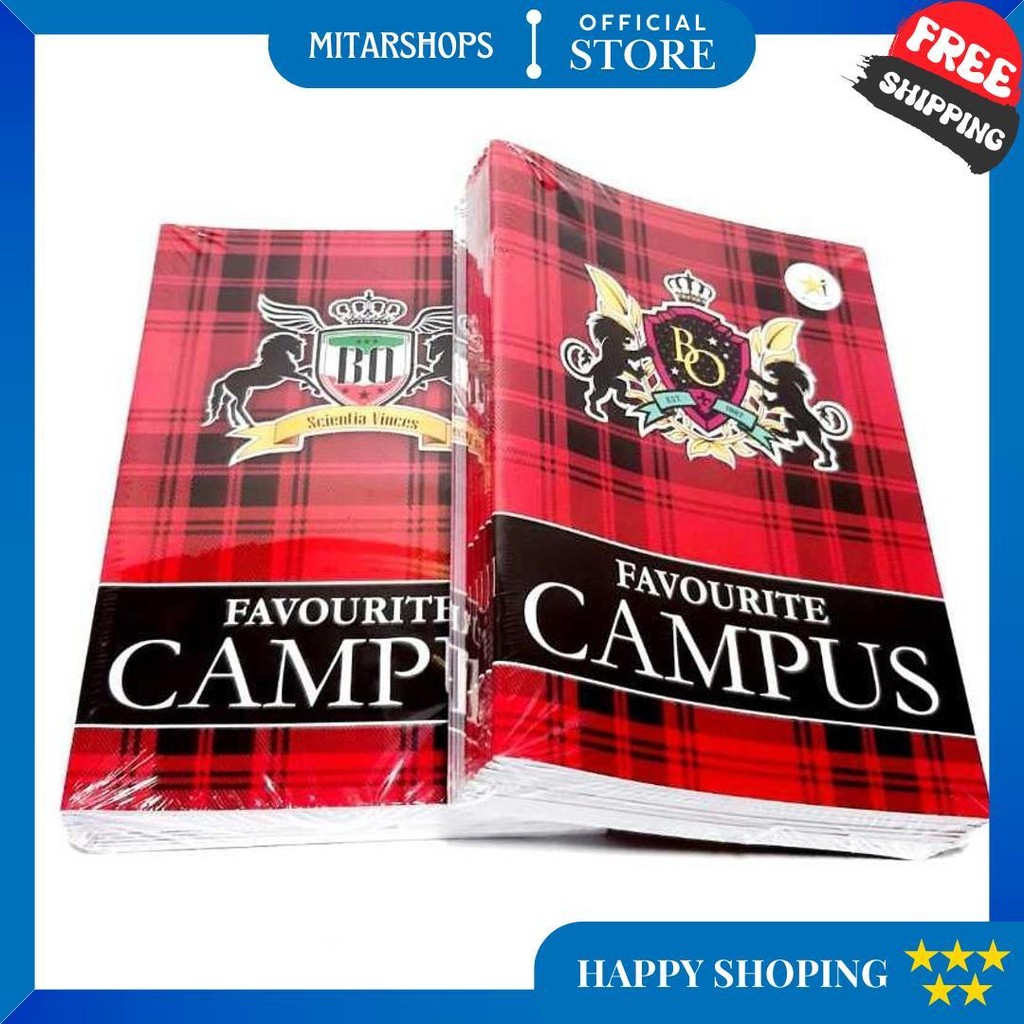 

Harga Grosir (10Buku) Buku Tulis Favourite Campus 36 Lembar Panjang D Gratis Ongkir