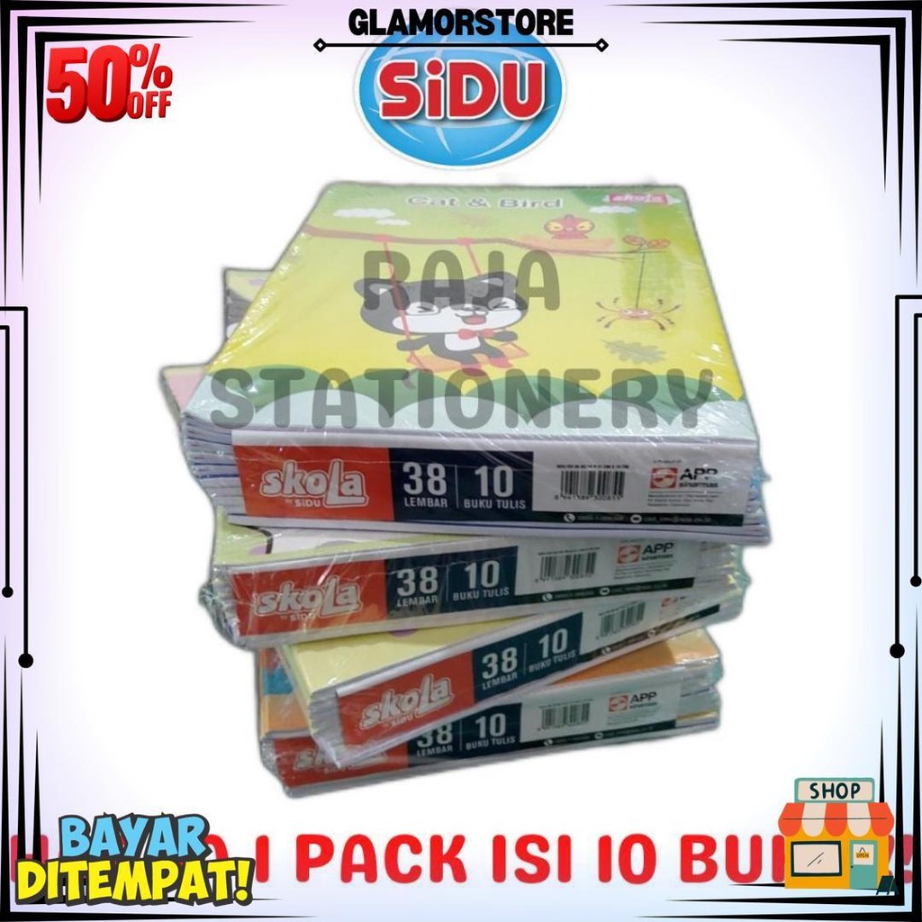 

Buku Tulis 38 Lembar Garis A5 Skola By Sidu Notebook Skola By Sinar Dunia Buku Tulis Anak Sekolah Pack [10Pcs] D Termurah