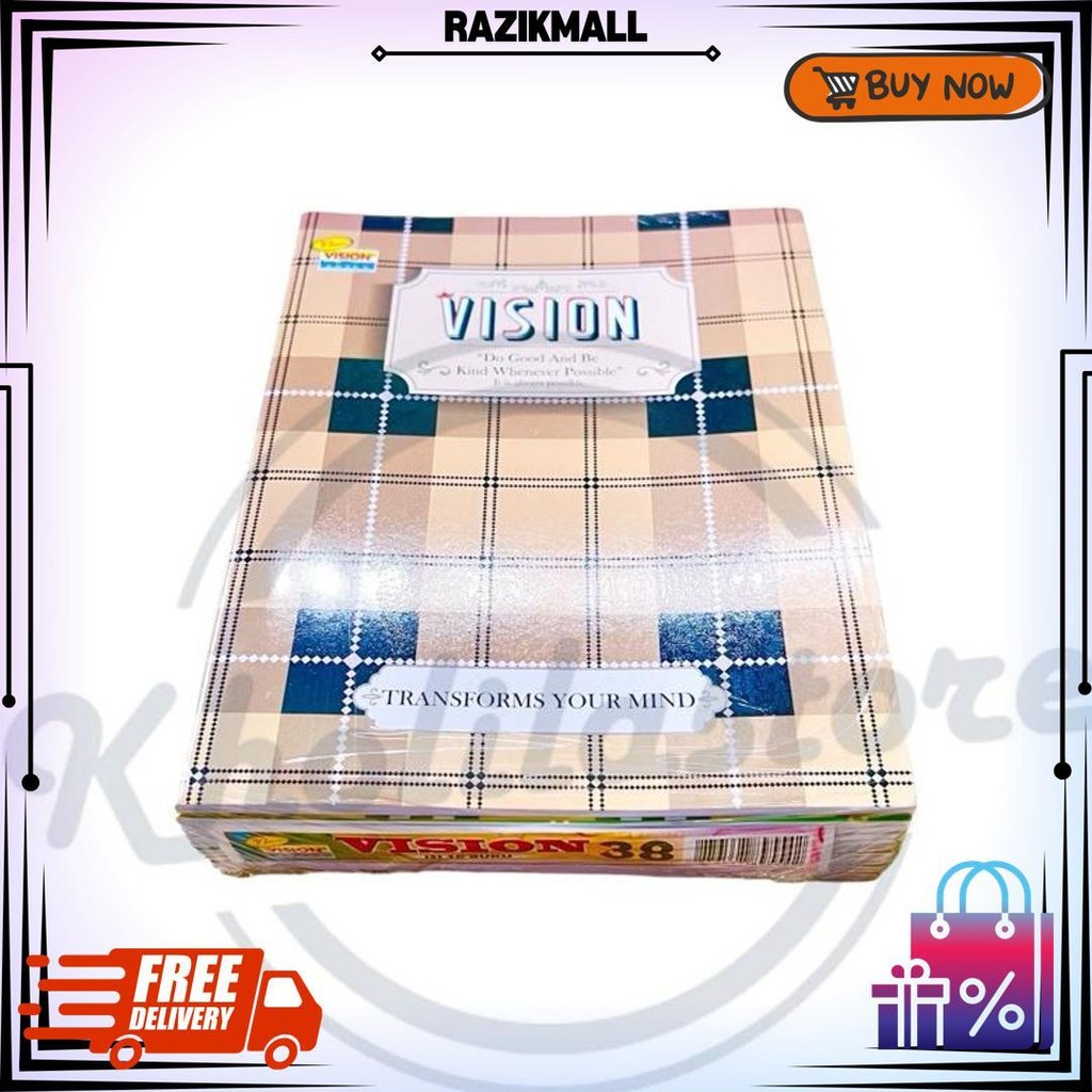 

Buku Tulis Vision 38 Lembar Isi 10 Pcs D Termurah