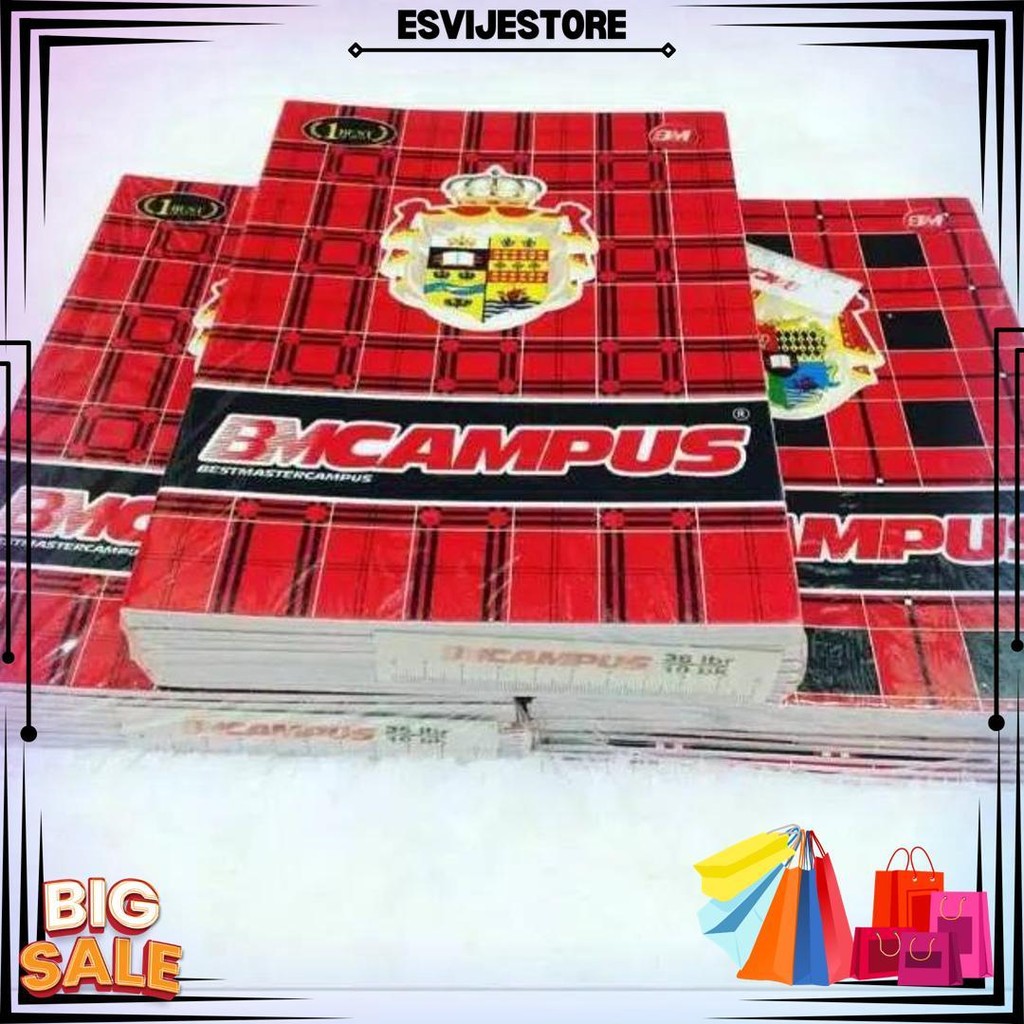 

Buku Tulis Bmc Campus Isi 50 Lembar ( 1 Pak Isi 10 Buku ) D Terlaris