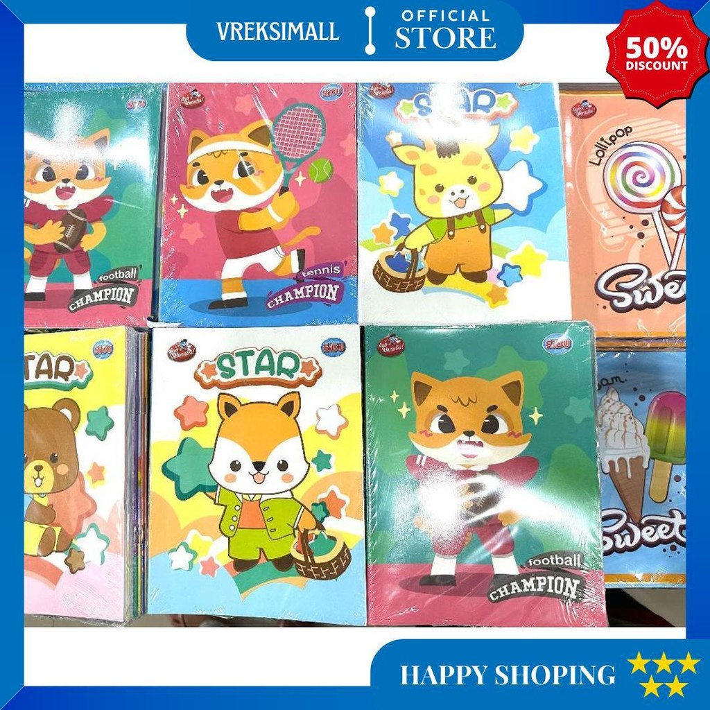 

(Pak) Buku Tulis Sidu Isi 32 Lembar D Promo 4.4
