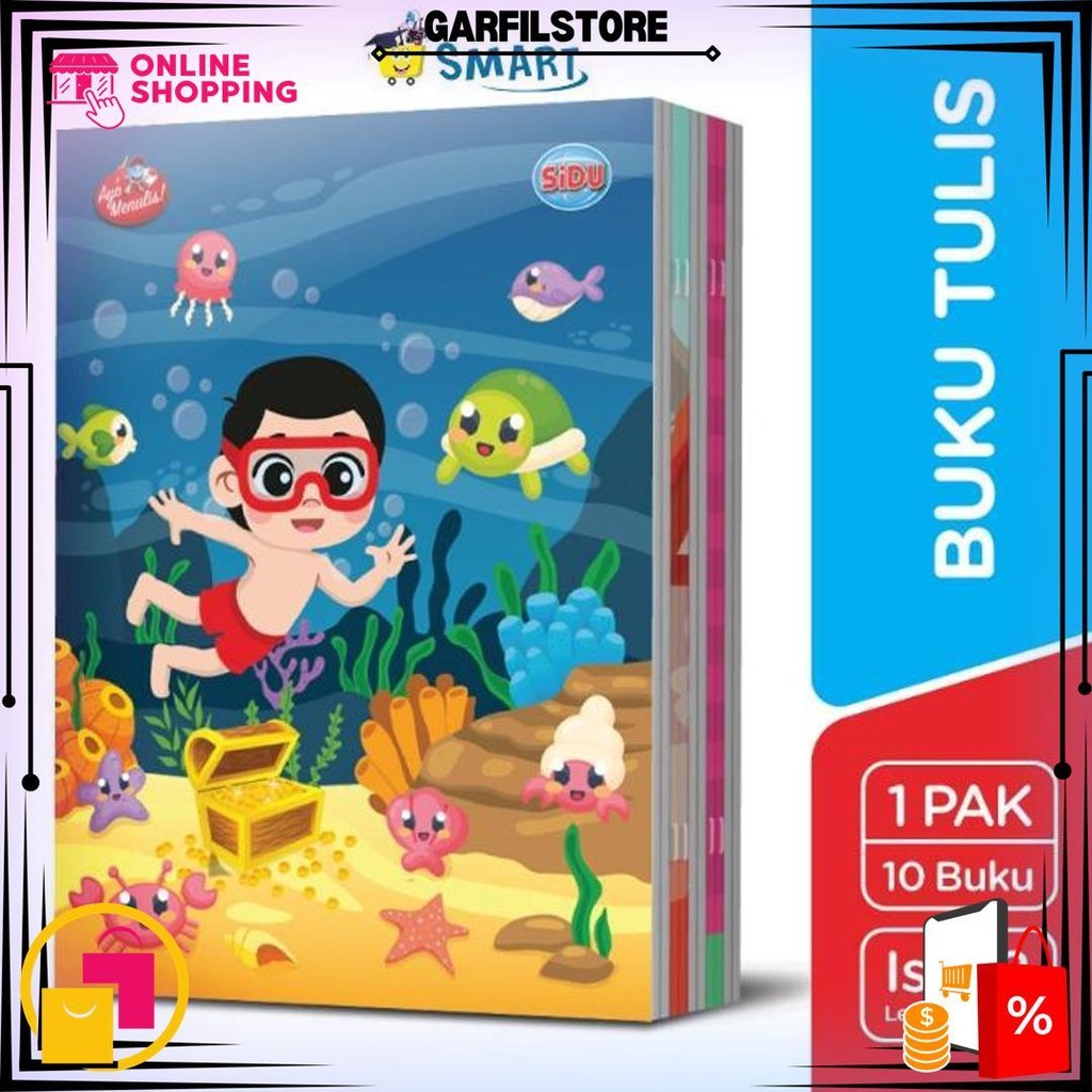 

Sidu Buku Tulis 38 Isi 10Pc / Buku Tulis Sidu Isi 38 Lembar 1 Pak Isi 10 Buku D Promo Puncak