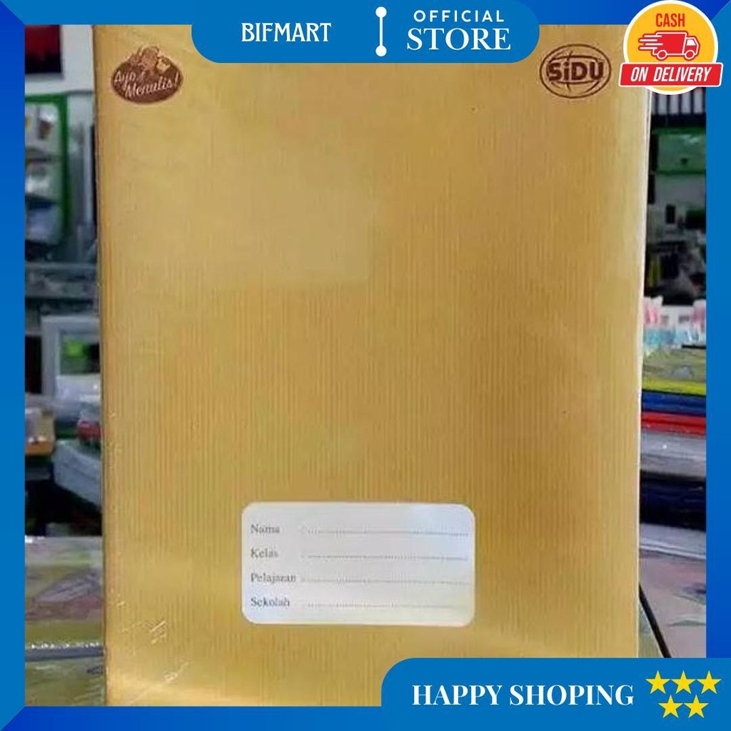 

Buku Tulis Sidu Ds Kraft 40 Lembar Murah (Pcs) D Promo 4.4