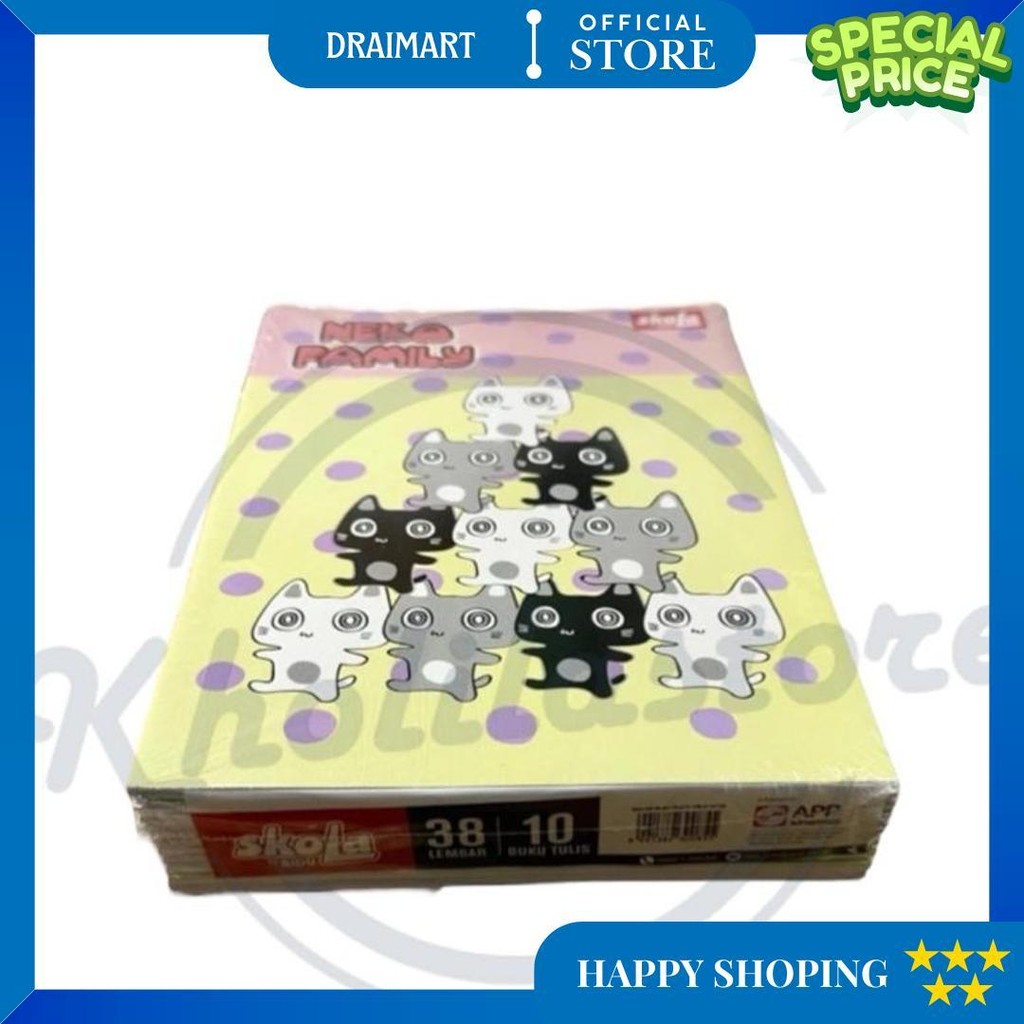 

Buku Tulis Skola By Sidu 38 Lembar Isi 10 Pcs D Terlaris