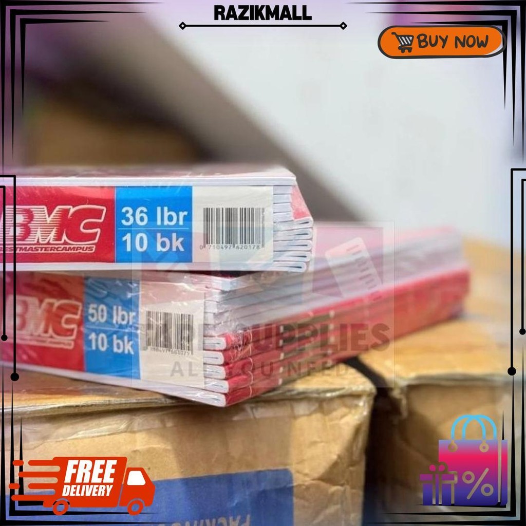 

(10 Pcs) Buku Tulis Bmc Kampus 36 Lembar / Buku Tulis Murah D Termurah