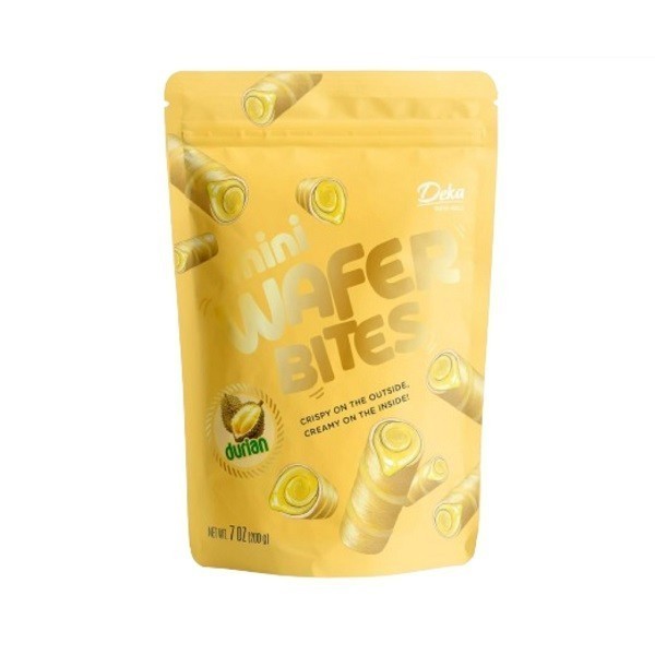DEKA WAFER ROLL MINI BITES DURIAN 80 GR
