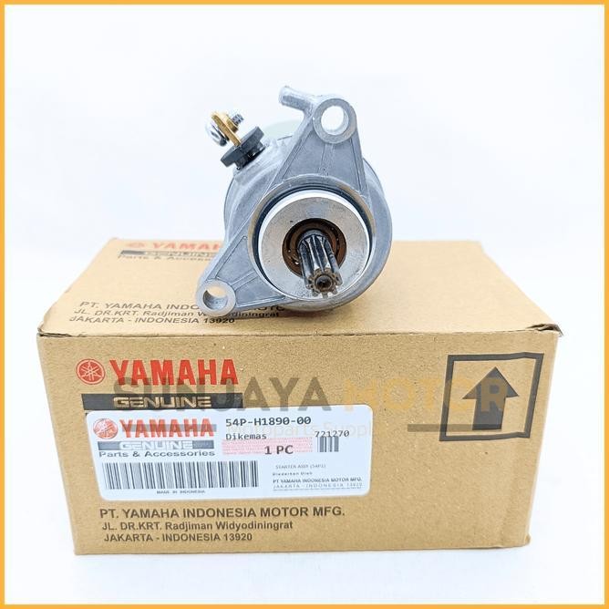 Motor Stater Kualitas Original Yamaha 54P Dinamo Starter Mio J Mio M3 Nmax Old Fino Fi Soul Gt Xride