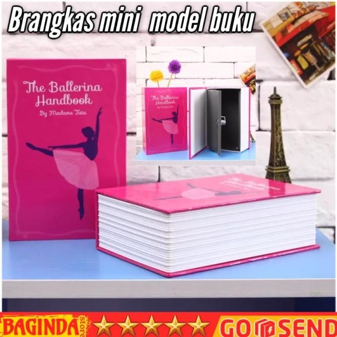Berangkas kecil safe deposit box model buku brangkas brankas mini