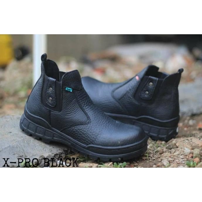 Diskon Sepatu Pria Boots Kickers ORIGINAL Semi Boots Safety Kulit Asli
