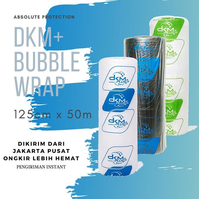 

tersedia plastik bubble wrap dkm+ (125cm x 50m)
