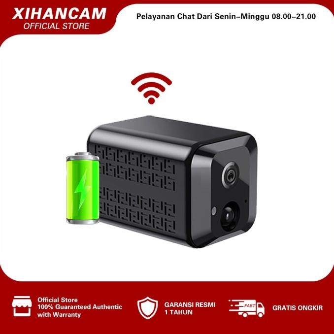 XIHANCAM 5MP Kamera cctv mini tersembunyi Tanpa Kabel Spy Camera Wifi