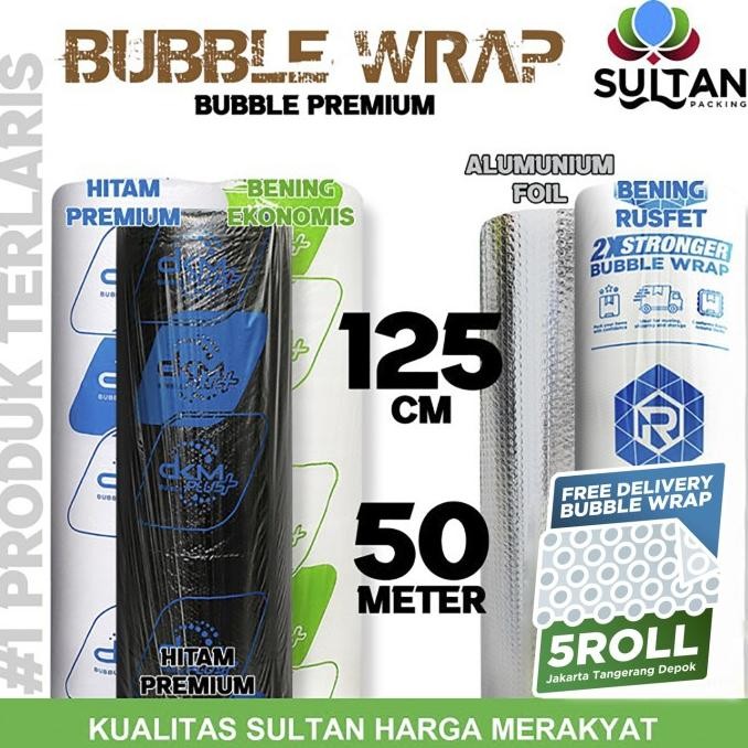 

tersedia plastic bubble wrap 125cmx50m bubble wrap berwarna dkmplus roll murah