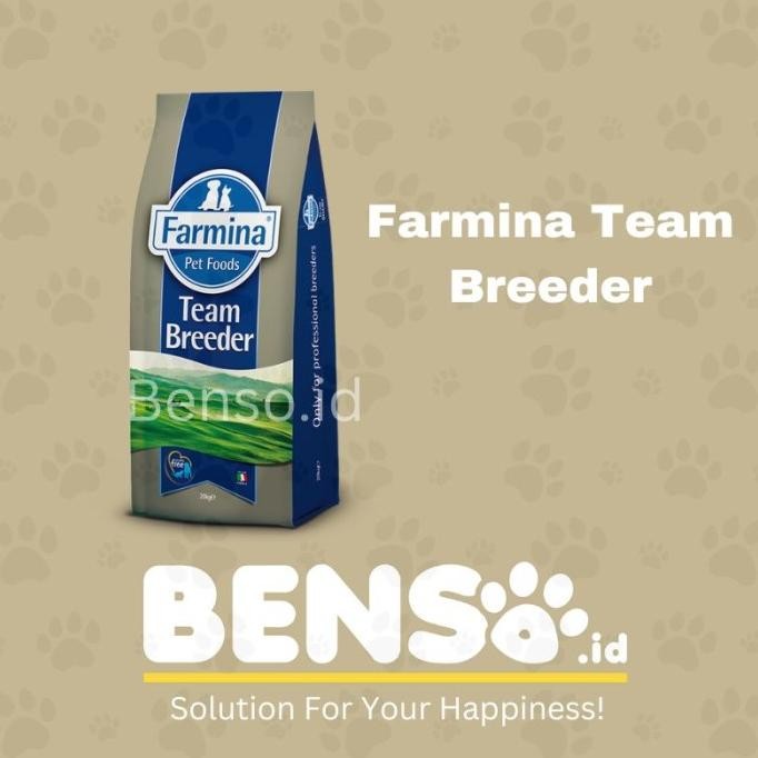 FARMINA TEAM BREEDER TOP SALMON DOG FOOD SUPER PREMIUM 20 KG