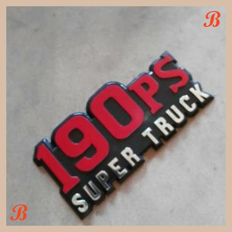 [HLM] EMBLEM LOGO CHROME 120PS/ EMBLEM 100PS/ EMBLEM 190PS SUPER TRUCK