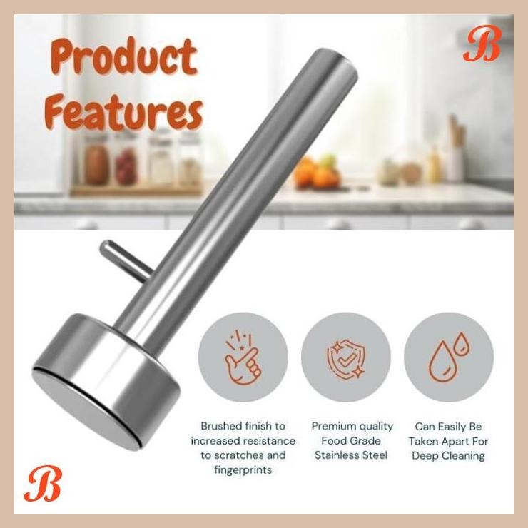 [CBM] CETAKAN BAKSO BULAT KECIL STAINLESS STEEL ALAT CETAK BAKSO MANUAL MULTIFUNGSI ALAT PENCETAK BA