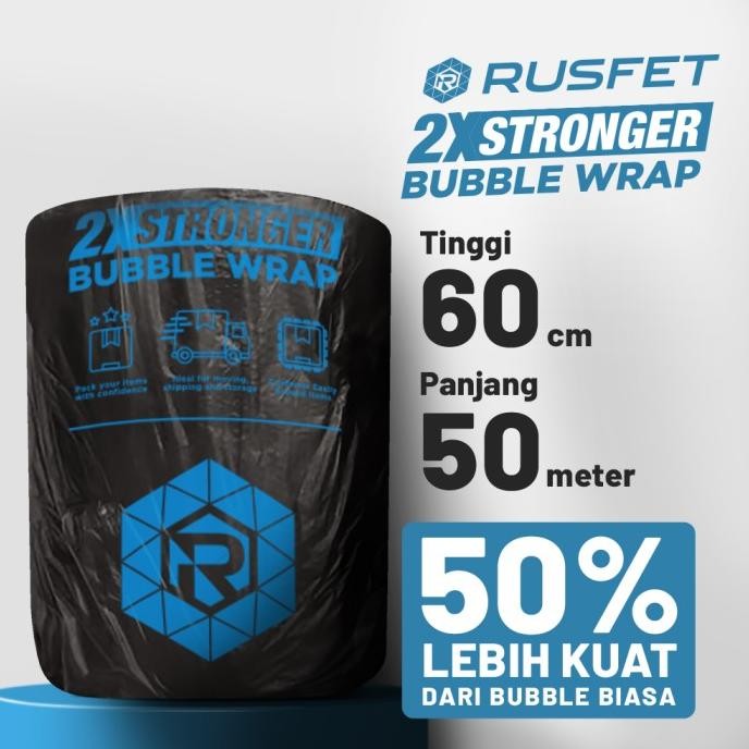 

tersedia plastik bubble buble wrap hitam 60cm x 50m babel packing tebal