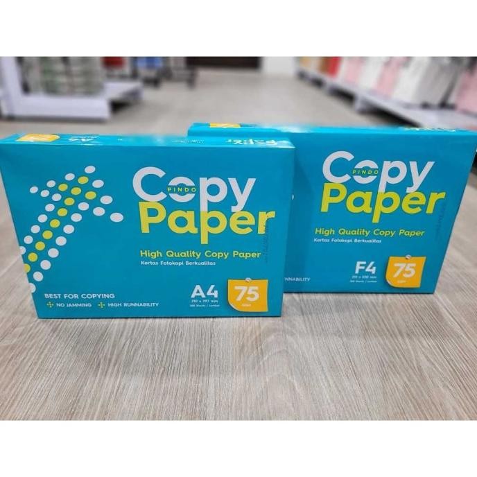 

Kertas HVS A4 75 Gsm COPY PAPER Rim murah