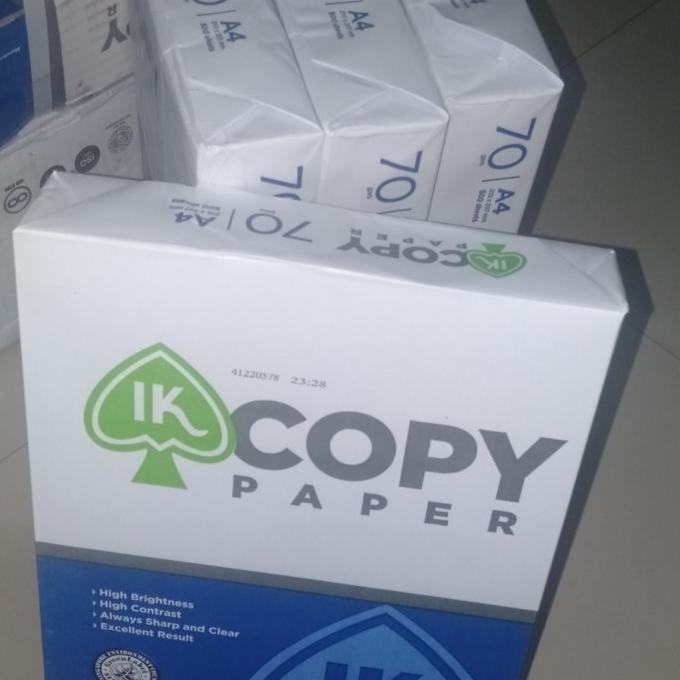 

Kertas HVS A4 70 gsm 210x297mm 1 kg murah