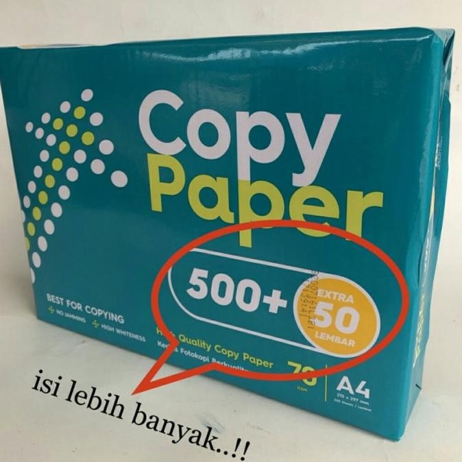 

KERTAS HVS A4 COPY PAPER 75 gram murah