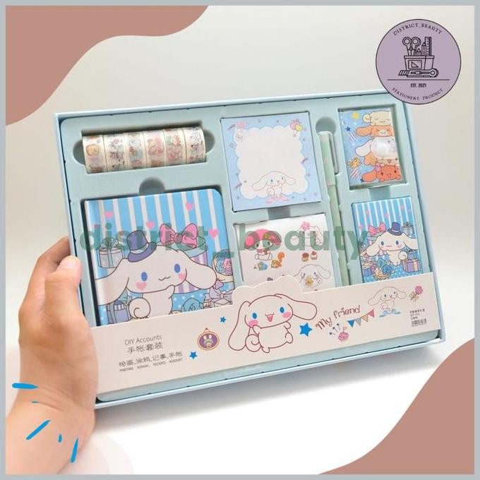 

JURNAL 7 IN 1 KUR0MI PAKET ALAT TULIS TERLENGKAP MOTIF MELODY CINNAMOROL KUROMI SET IDE SOUVENIR HADIAH ULANG TAHUN ANAK