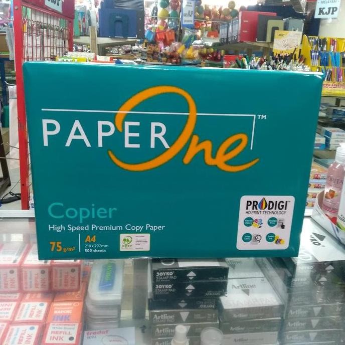 

Kertas A4 75 gram paper one office paper print murah