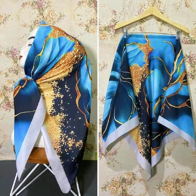 Diskon HIJAB SEGI EMPAT VOAL MOTIF SUBLIME KODE 288 TOSCA