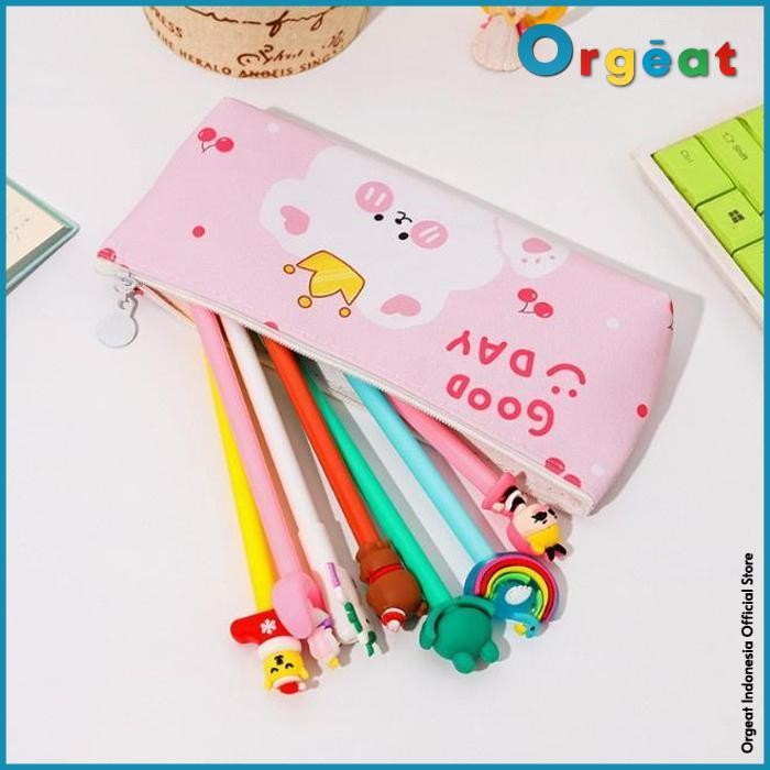 

Tempat Pensil Motif / Kotak Alat Tulis Dompet Aksesoris Lucu Af158 High Quality By Orgeat