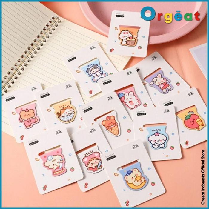 

Pembatas Buku Magnet Karakter Kartun / Bookmark Magnetic Ma43 High Quality By Orgeat