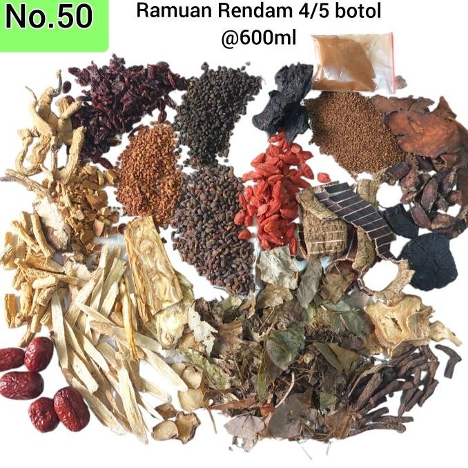 

TERBARU - Paket Ramuan Rendaman Bahan Rendam Ramuan Kesehatan 5 Botol
