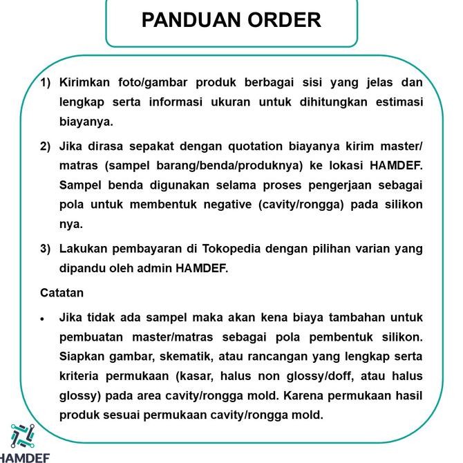 Diskon Laris Sedia Pembuatan Mold/Cetakan Silicone Custom Untuk Resin