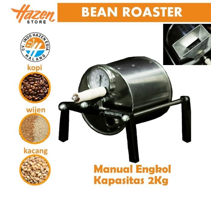 

Sangrai (Coffee Roaster) Kopi & Kacang Manual Engkol Kapasitas 2Kg Original Dan Terpercaya
