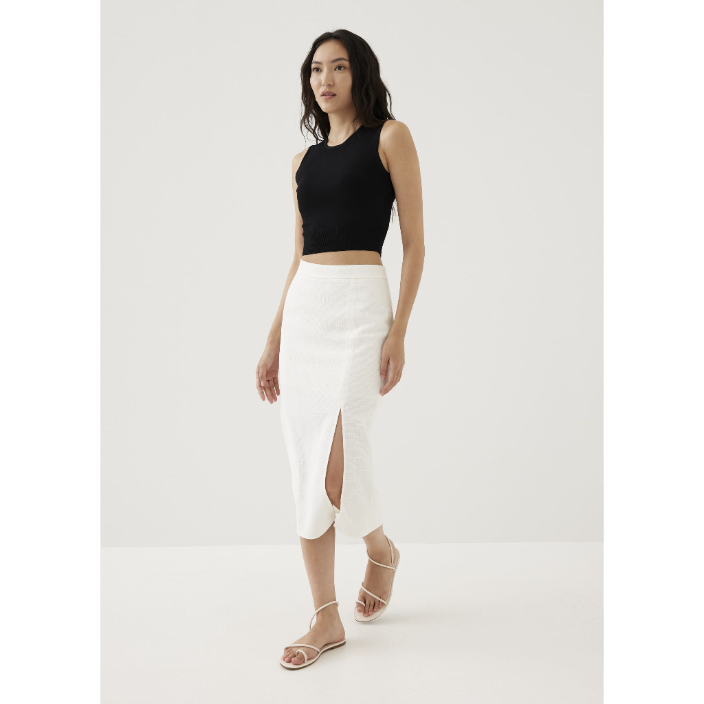 Love, Bonito - Rok Wanita - Alissa Tweed Column Midi Skirt
