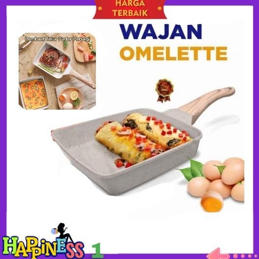 NEW PRODUCT TEFLON OMELETTE Q2 Q-1814 / WAJAN OMELETTE / TEFLON TELUR ANTI LENGKET / TEFLON TAMAGO /