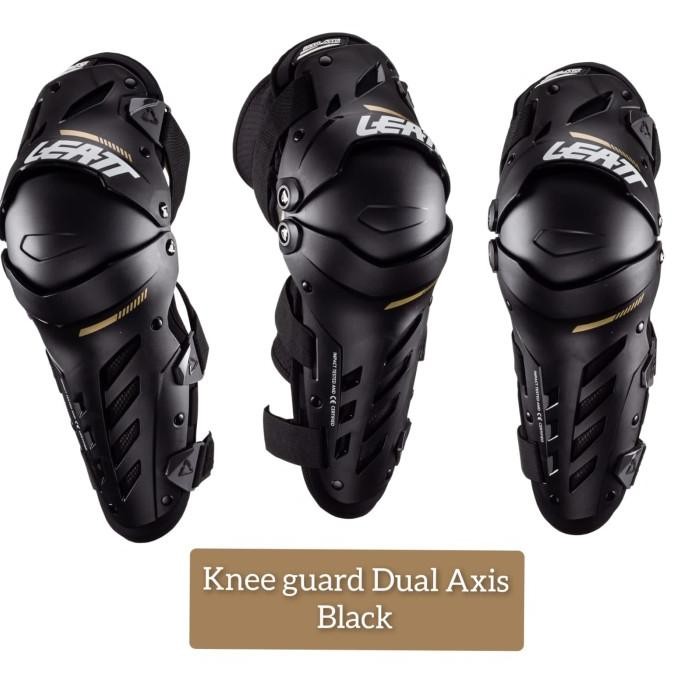 TERMURAH - Knee Shin Guard Leatt Dual Axis / Knee Protector leatt