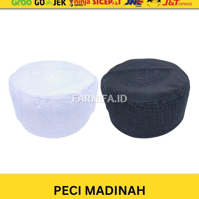 Peci Kopiah Madinah / Peci Haji Madinah