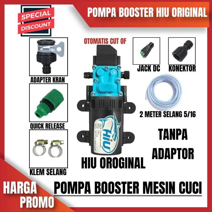 Grosir Pompa Booster Pendorong Air Mesin Cuci Otomatis Pompa Dc Hiu 100Psi