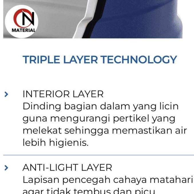 Promo Toren Air 500 / 1000 / 600 / 800 / 300 / 1500 Liter Penguin Terbaru