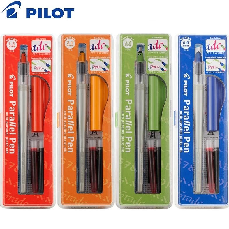 

Pilot Parallel Pen Art Fountain Pen Fp3-Ss Special Font Writing Goethe Body Adult Artwork Duckbill Parallel Pen For Writing